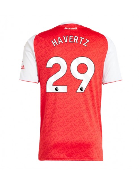 Moški Nogometna dresi replika Arsenal Kai Havertz #29 Domači 2025-26 Kratek rokav Moški Nogometna dresi replika Arsenal Kai Havertz #29 Domači 2025-26 Kratek rokav